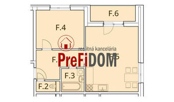 PRENÁJOM komplet zariadený 2 izbový byt v meste Šurany.