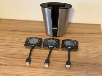Barco ClickShare – 3x USB ovládač (Button) + stojan