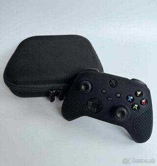 Ovládač - Xbox One + gumenný obal + púzdro
