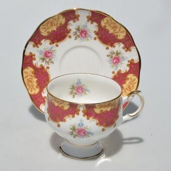 predané Rosina Starožitný porcelánový dvojset