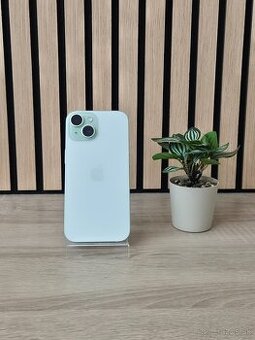Iphone 15 128GB Green | 100% | ZÁRUKA 2R