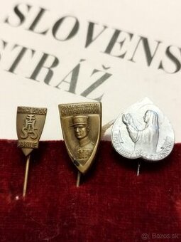 Predám tieto slovenské odznaky
