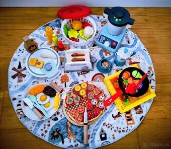 Rezervované Detský riad,jedlo a príslušenstvo do kuchynky