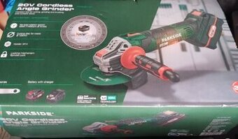 Parkside uhlová bruska 20v