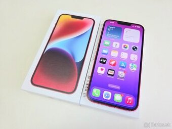 APPLE IPHONE 14 PLUS 256GB,RED,BATERKA 100%