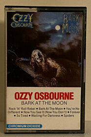 MC kazeta Ozzy Osbourne "Bark At The Moon"