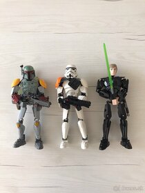 Lego Star Wars Luke Skywalker, Boba Fett, Stormtrooper