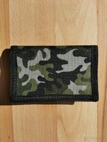 Nová maskáčová peňaženka vzor Military Green