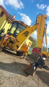 Jcb 4cx klíma Joystik s  TP a ŠPZ - 1