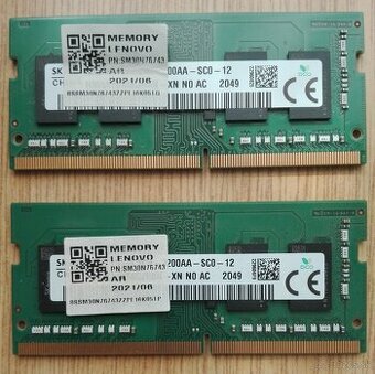 SK Hynix 2x8GB 1Rx16 PC4 3200MHz DDR4 SODIMM