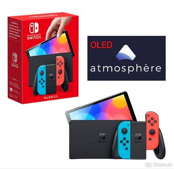Nintendo Switch OLED 512GB NEON-WHITE Atmosphère