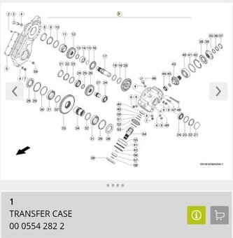 Diely na claas V1050 typ 529