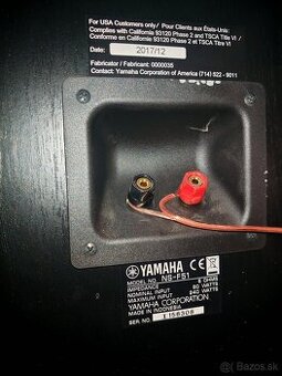 Zosilnovac YAMAHA A-S201 + 2x Repro YAMAHA NS-F51