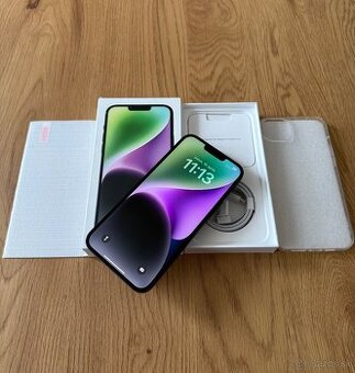 iPhone 14 Plus 128 gb Midnight - nepoužívaný, záruka