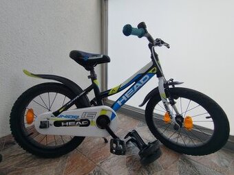 Detský bicykel HEAD Junior 16" + prilba FILA