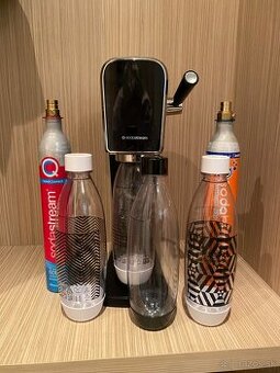 Soda stream art black