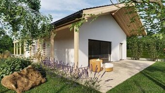 Novostavba rodinného domu napojená na všetky IS, Fintice