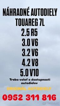 NÁHRADNÉ AUTODIELY TOUAREG 7L