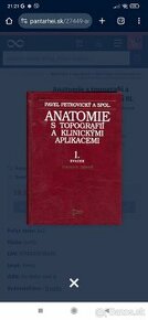 Anatomie s topografií a klinickými aplikacemi I, II, III