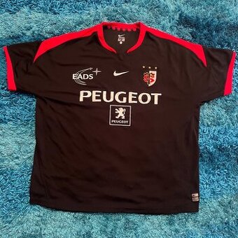Dres STADE TOULOUSE FRANCE RUGBY JERSEY HOME 2009/2010