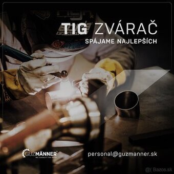 ZVÁRAČ TIG | NEMECKO - AUGSBURG, GUZMÄNNER s.r.o.