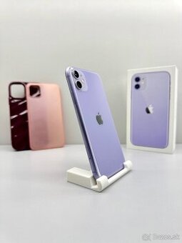 iPhone 11 PURPLE 128GB NOVÁ BATÉRIA 100%
