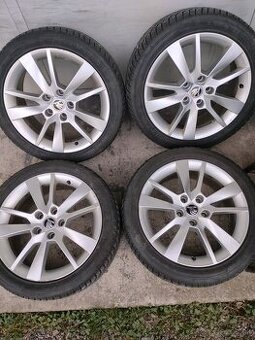 ❄️zimne 4ks alu disky orig. Skoda 5x112 R17 6mm 225/45 R17