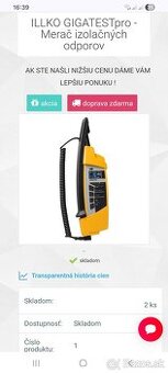 Meraci pristroj odporov