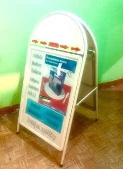 Reklamný stojan Áčko 50€