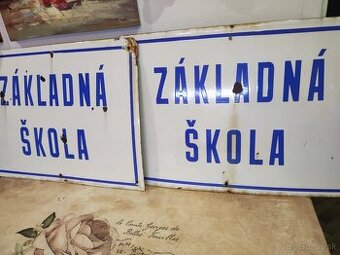 Tabuľa Základná škola