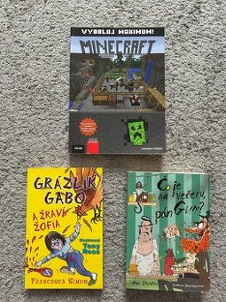 Detské knihy Minecraft, Grázlik Gabo …