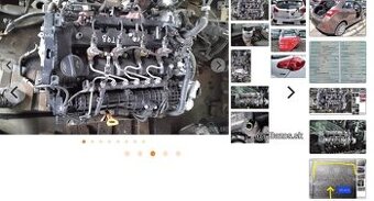 Hyundai i30 1.6 CRDI 2013 predám MOTOR D4FB, PREVODOVKA WDJ6
