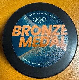 Puk z OH-2026 zápas o BRONZ SVK-FIN