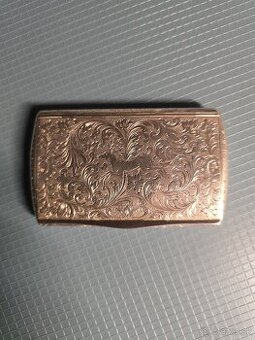 Strieborná tabatierka rok 1864 812/1000