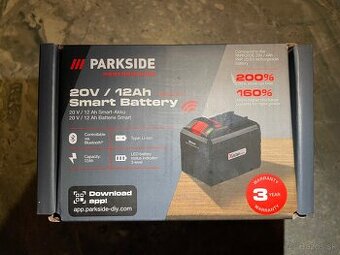 Predám Parkside performance smart batériu 12ah