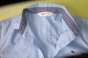 H&M kvalitná krásna košeľa, v.152, 2x oblečená na vysvedčko