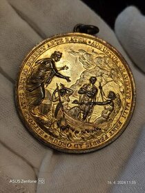 František II. - Ae medaila 1826 - K uzdraveniu císara - RR - 1