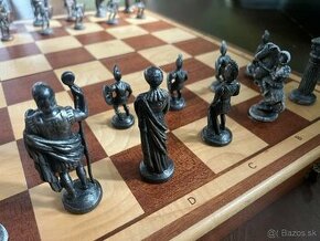 Historické Starožitné Šachy Vintage Retro