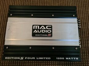 4 kanálový zosilňovač MAC Audio Edition S - 1