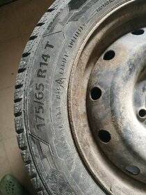Disky R14 a zimné pneumatiky 175/65