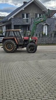 Zetor crystal 8045,čelný nakladač fendt
