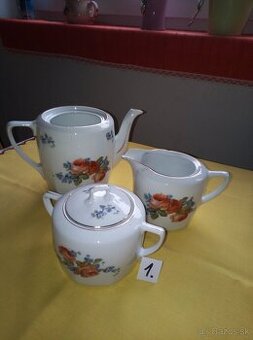 Starodávne porcelánové sety