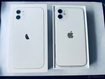 Predám iPhone 11 64GB White -Top stav -Komplet bal.
