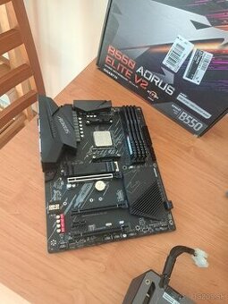 predám základnú dosku AMD B550 elite V2