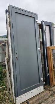 Hliníkové vchodové dvere 975x2285