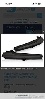 Mercedes w205 smerovky