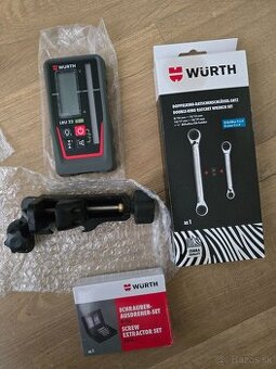 Wurth laserový prijímač račnový kľúč 4v1 nové