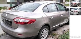 Renault Fluence 1.5 dCi 2012 predám MOTOR K9KG8, DVERE, TRYS