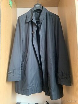 Jarný kabát Marks & Spencer – ľahký, tmavomodrý, kvalitný