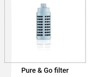 Tupperware filter do filtračnej kanvice